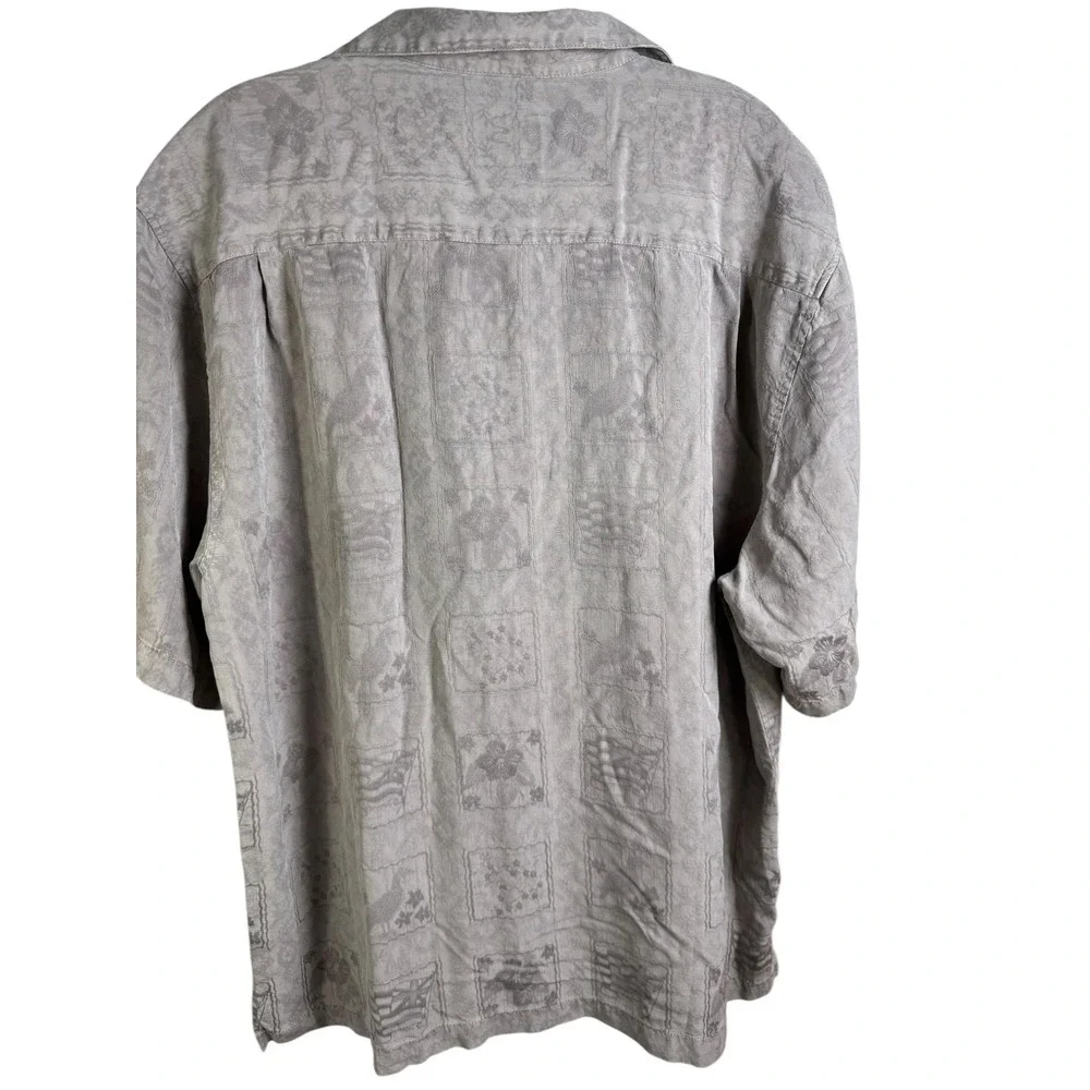 Reyn Spooner Shirt Mens Medium Silk Hawaiian Traditionals Limited Issue Aloha - Picture 3 of 6